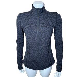 Lululemon Define Jacket Luxtreme 8 Formation Camo Black Gray W4BHKS